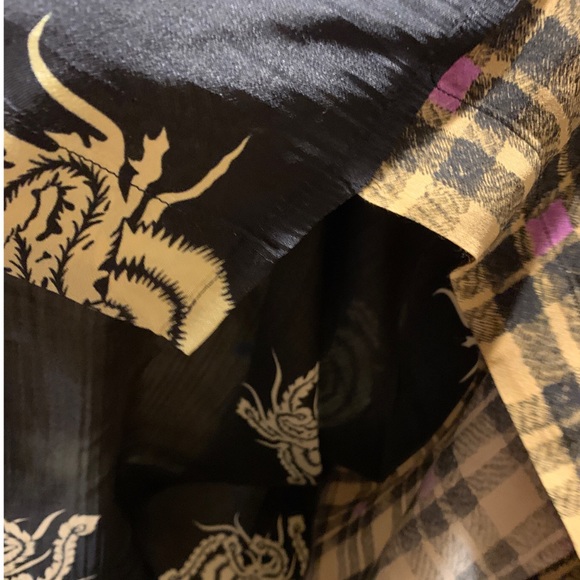 Dries Van Noten Long Sleeve Black Printed Dress - Picture 11 of 12